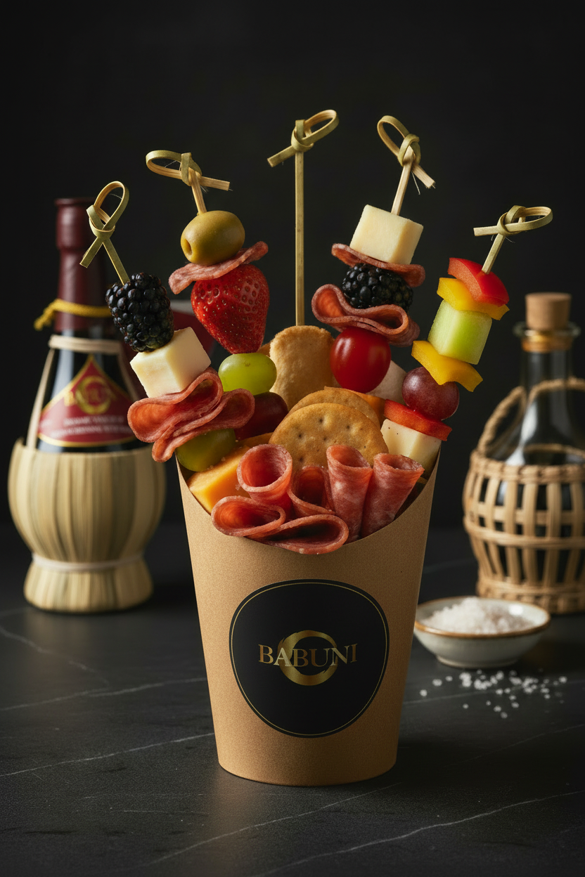Gourmet Charcuterie Cup