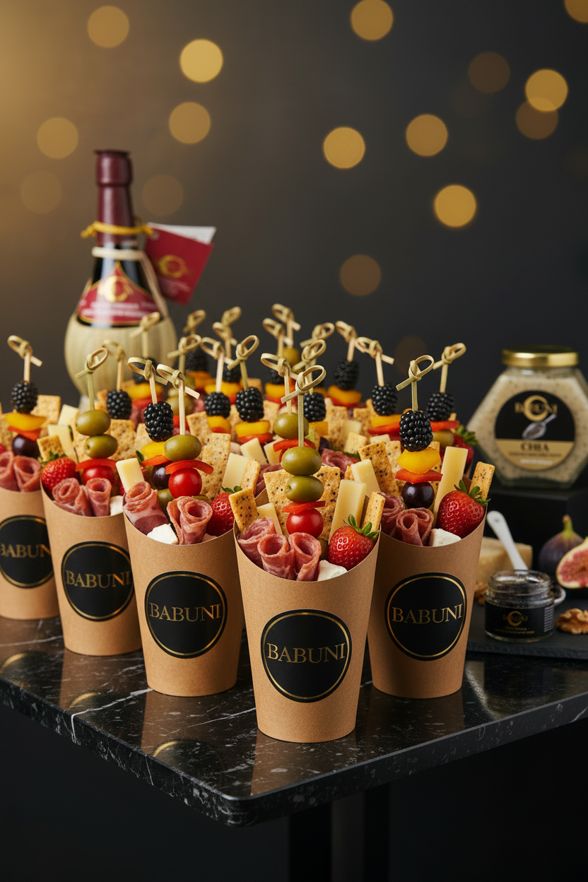 Gourmet Charcuterie Cup