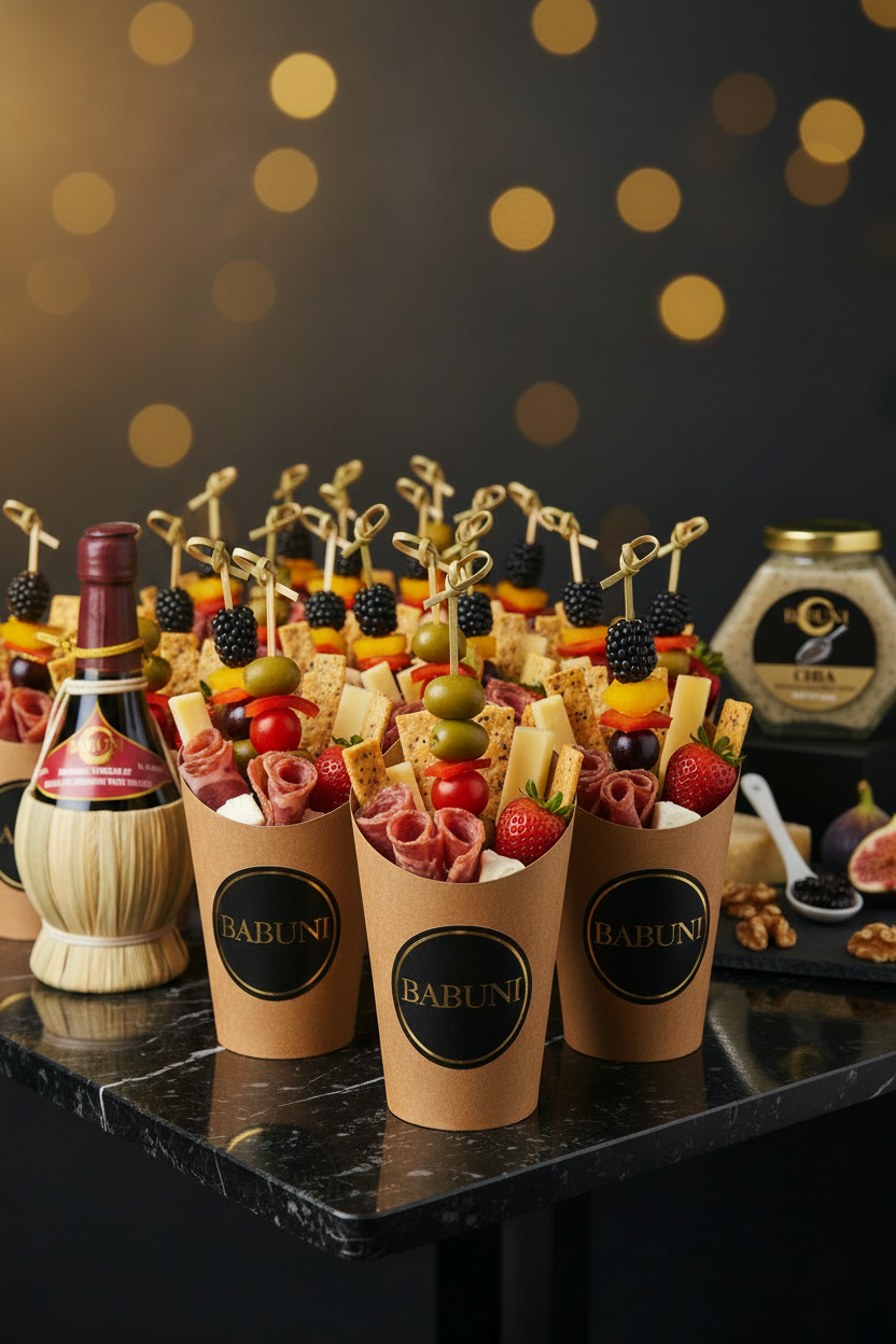 Gourmet Charcuterie Cup