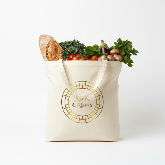 Custom Tote Bag - Premium Cotton Canvas